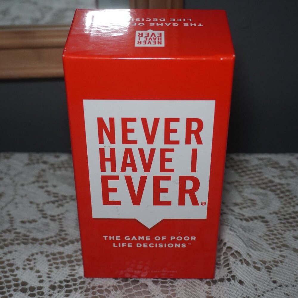 Never Have I Ever | The Kinda Dirty Classic Edition Adult Party Game Rated 17+
